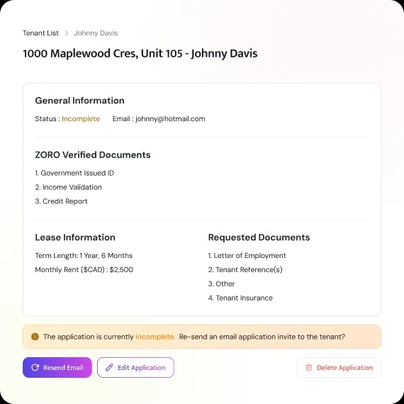 Create their application
