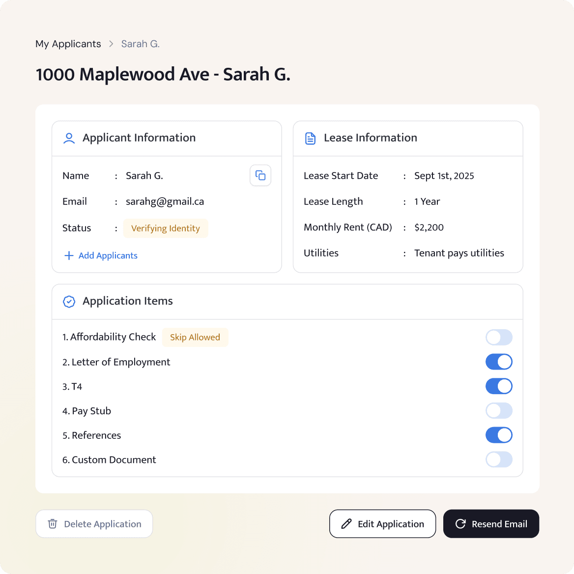 preview image of how to customize a application